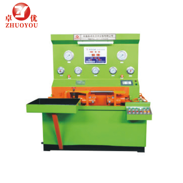 FSJ-SQ type small diameter (forged steel valve) hydraulic valve pressure testing machine